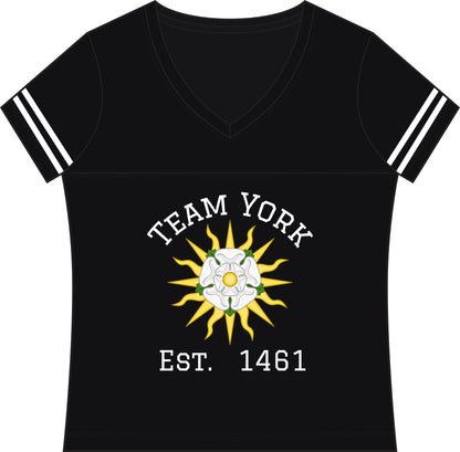 Women's Team York: Richard III #83 Vintage Jersey Tee