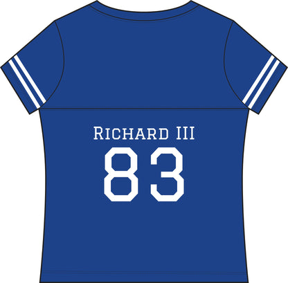 Women's Team York: Richard III #83 Vintage Jersey Tee